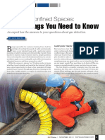 Some Things You Need To Know: Safety in Confined Spaces