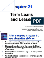 of Term Loan