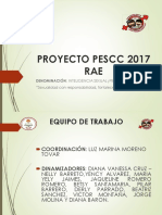 Proyecto Pescc Nuevo 2017 Presentación