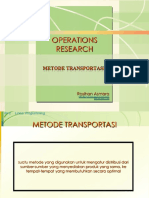 Risetoperasi 6 Metode Transportasi