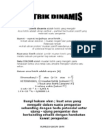 Download Listrik Dinamis Adalah Listrik Yang Mengalir by Ummina Faris SN36540922 doc pdf