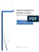 Enrutamiento Entre Vlans