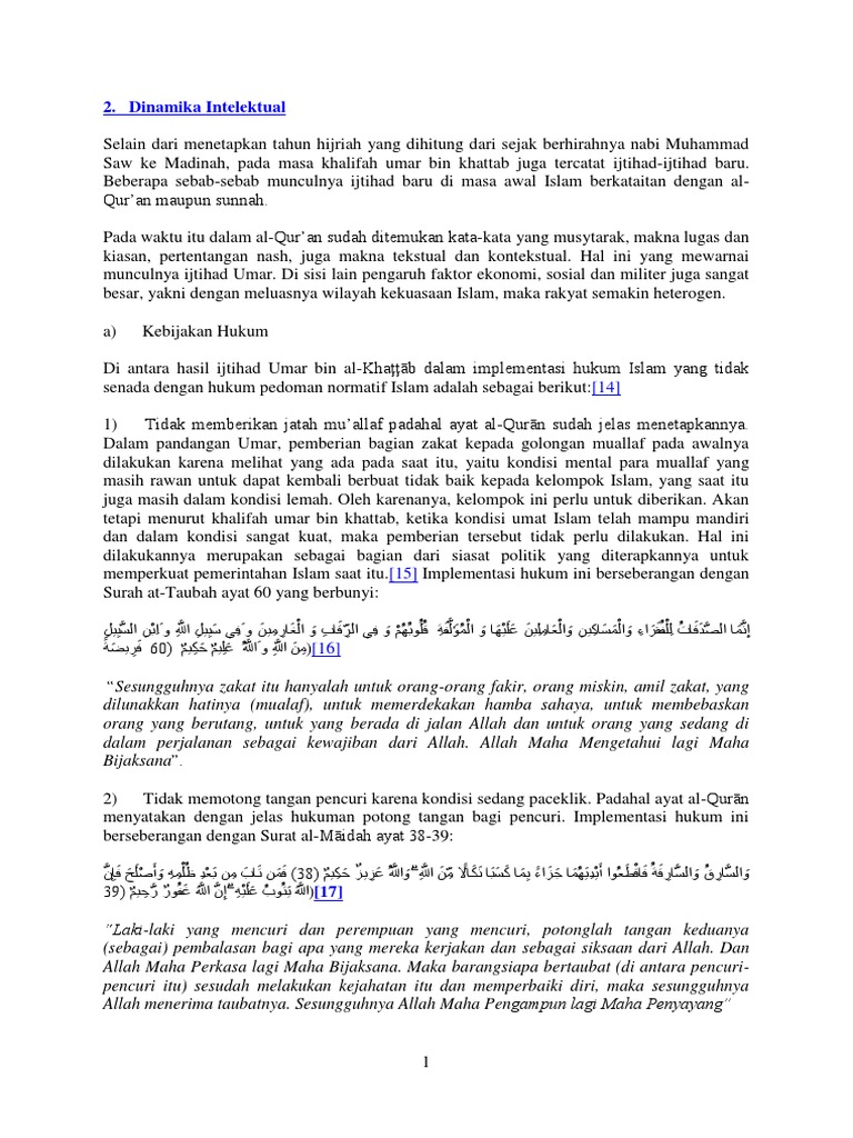 Ijtihad Umar Bin Khattab Pdf