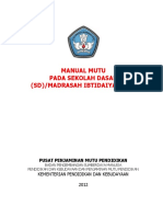 Draft-Manual Mutu Pada SD