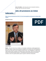 Incontro Di Civiltà o Scontro Di Civiltà - Intervista Allo Storico Alessandro Barbero