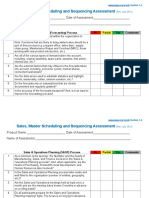 1.1.4 Master Scheduling Assessment Questionnaire 01APR2014
