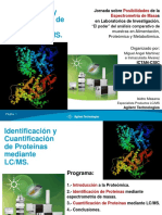 5.identificación y Cuantificación de Proteínas Mediante LCMS