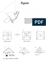 Origami - Pigeon PDF