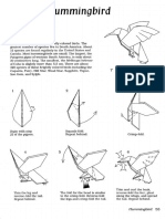Origami - Hummingbird PDF