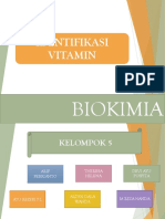 Identifikasi Vitamin