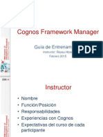 Curso Cognos Framework Manager 10.2.1