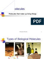 Biological Molecules Types Functions