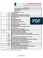 Calendario Ambiental