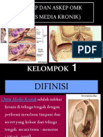 Konsep Dan Askep Omk (Otitis Media Kronik) : Kelompok 1