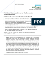 Nutritional Recommendations For Cardiovascular PDF