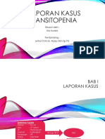 Laporan Kasus Pansitopenia