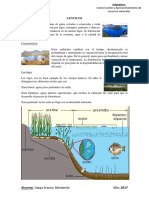 Ecosistemas acuáticos lenticos y loticos