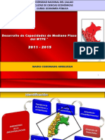 Plan Nacional de Desarrollo de Capacidades