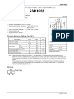 Toshiba MOSFET for high-speed switching