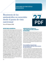 Harper. Capítulo 27. Biosíntesis de Aminoácidos No Esenciales para La Nutrición