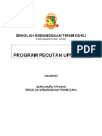 Kertas Kerja Pecutan Terakhir UPSR