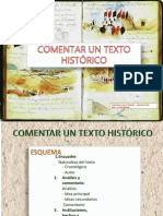 Cómo Comentar Un Texto Histórico