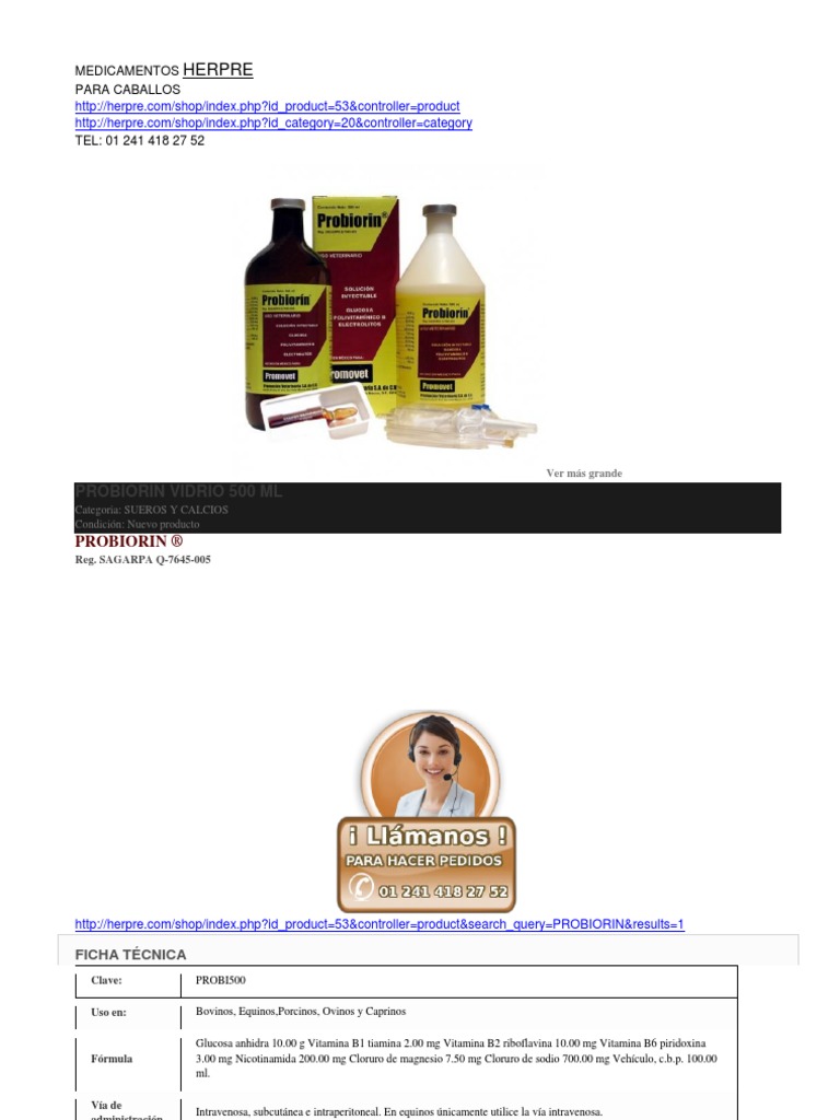 Medicamentos Para Caballos (18.10.17) Vitamina D Vitamina a