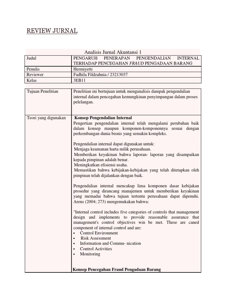 Review Jurnal 1 Pdf