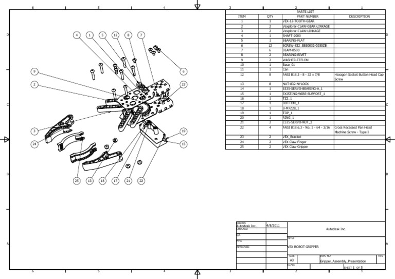 Gripper Assembly Presentation | PDF | Mechanical Engineering ...