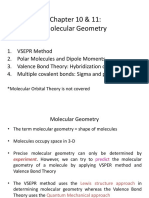 Chapter 10 & 11 Vsepr Hybrid