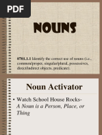 Click Here For NOUNS PowerPoint