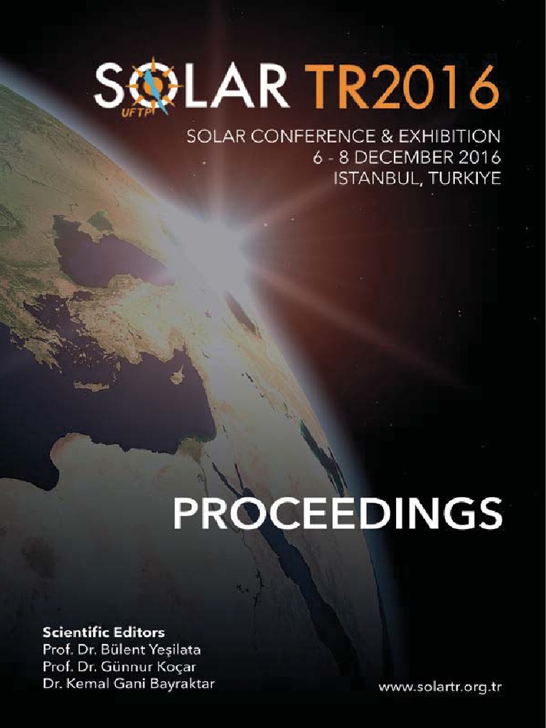 ファウスト Proceedings Solar Tr2016 | PDF | Photovoltaics | Renewable