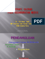 Terapi Cairan Kedaruratan Medis