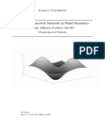 Aarhus University: Steady Diffusion Problem (1D/2D)