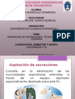 Aspiracion de Secreciones