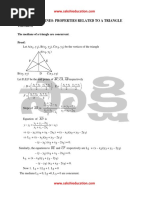 Concurrent Lines-Properties Related To A Triangle: Theorem