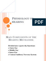 45 Physiology of Hearingr