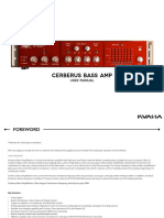 CerberusBassAmp Manual