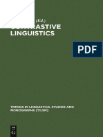 (Trends in Linguistics. State-Of-The-Art Report - 22.) Jacek Fisiak-Contrastive Linguistics - Prospects and Problems-Mouton Publishers
