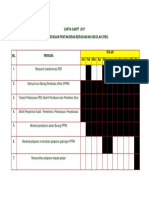 Carta Gantt 2017