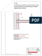 4.1. Pregradni Zid: 4.1.2. Tlocrt - Spoj Vanjskog Zida (Izolacija S Unutarnje Strane) I Lakog