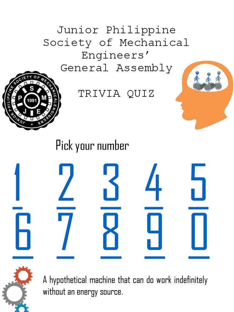 Mechanical Engineering Trivia Quiz | PDF