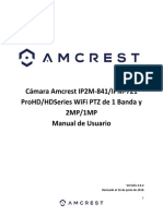 Manual de Usuario para Cámara Amcrest IP2M-841 - IPM-721 - Español PDF