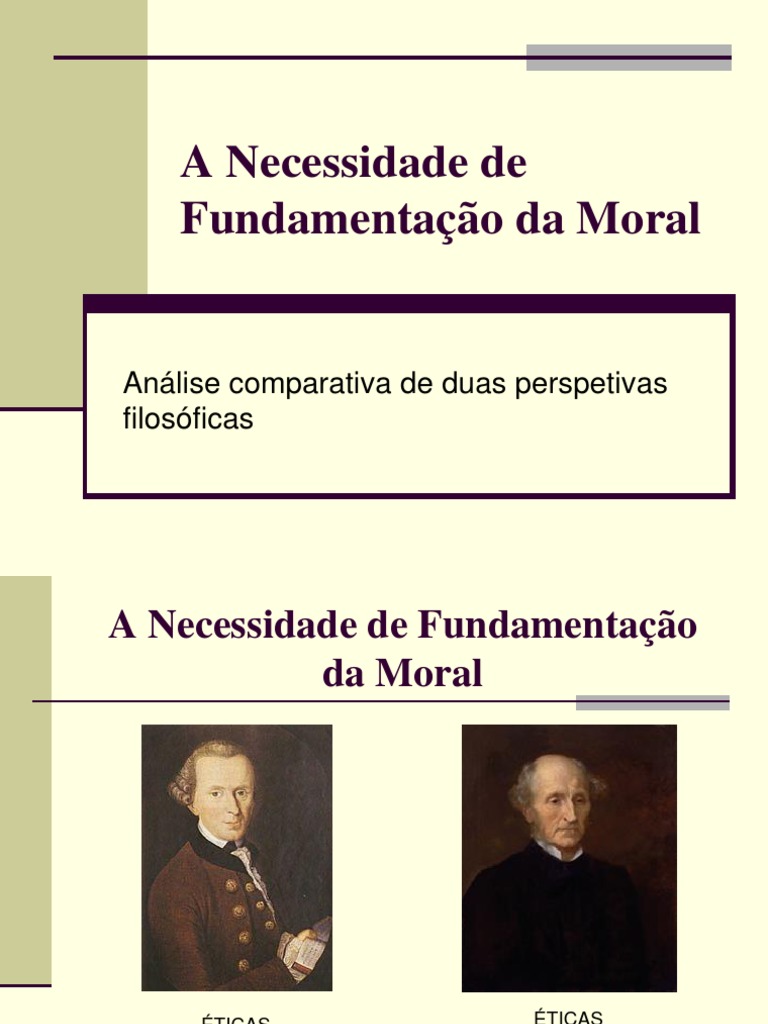 KANT MILL.ppt Immanuel Kant Utilitarianismo
