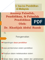 Kuliah 2 Falsafah Pendidikan