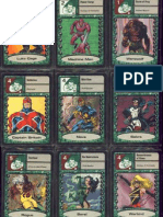 Marvel Super Heroes Adventure Game (SAGA) RPG - Fate Deck