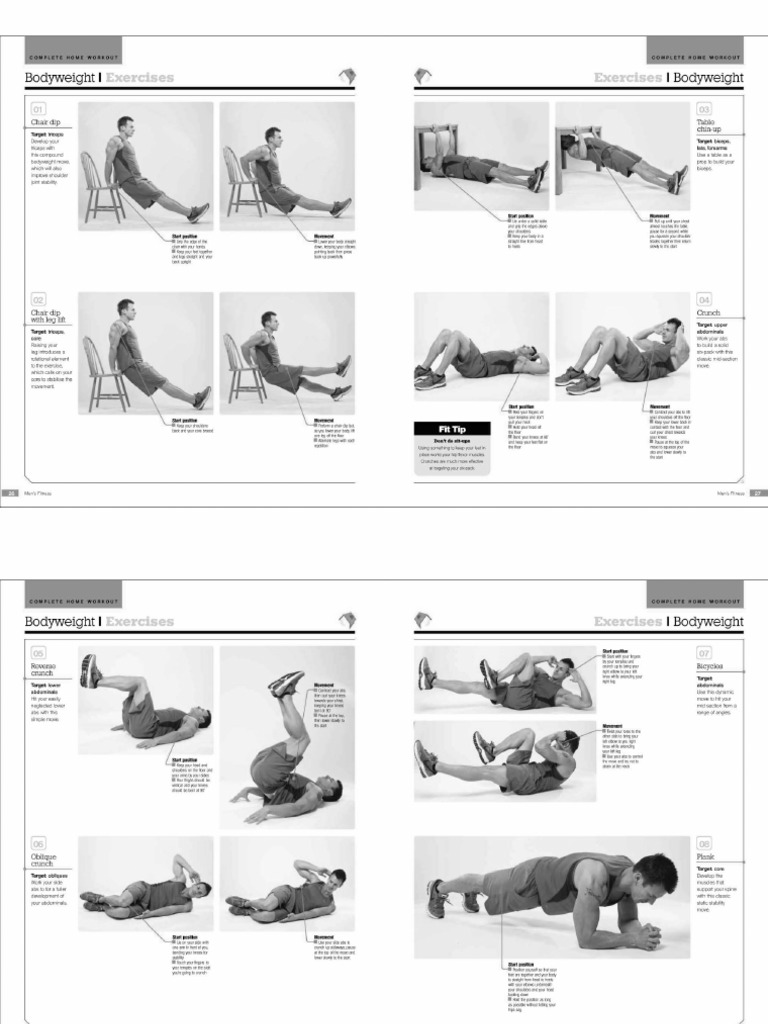 Men's Fitness Complete Guide To Home Workouts (Team Nanban) (TPB) PDF