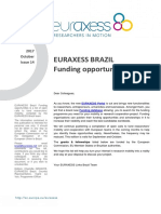 Brazil Euraxess Funding 2017 October PDF