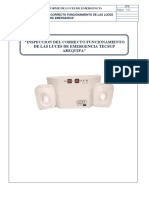 INFORME LUCES EMERGENCIA TECSUP MAYO 2016 Revisado