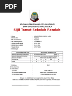 Contoh Sijil Berhenti Sekolah